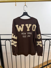 Sweat oversize style college