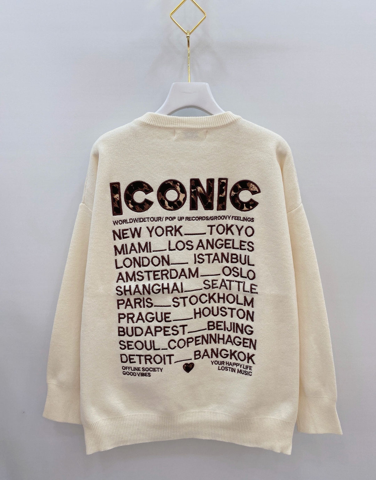 Pull ICONIC en maille