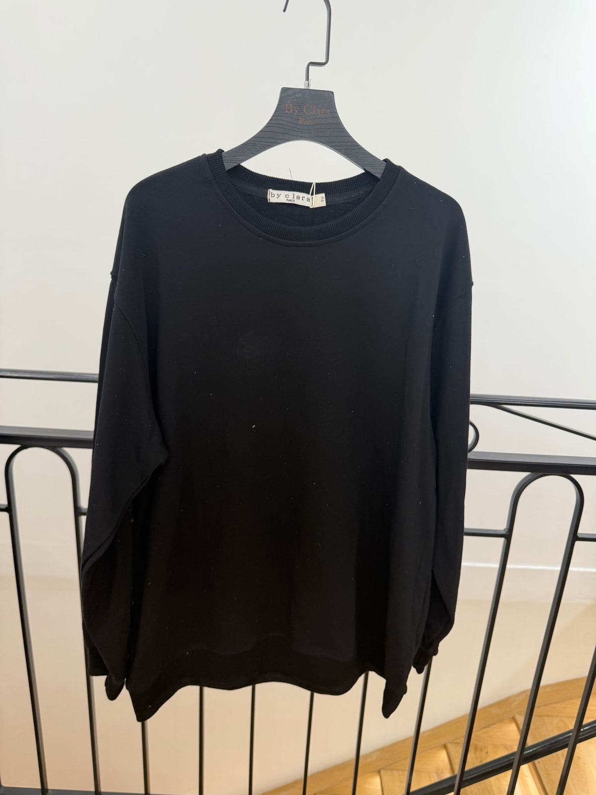 Pull à strass femme