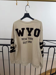 Sweat oversize style college
