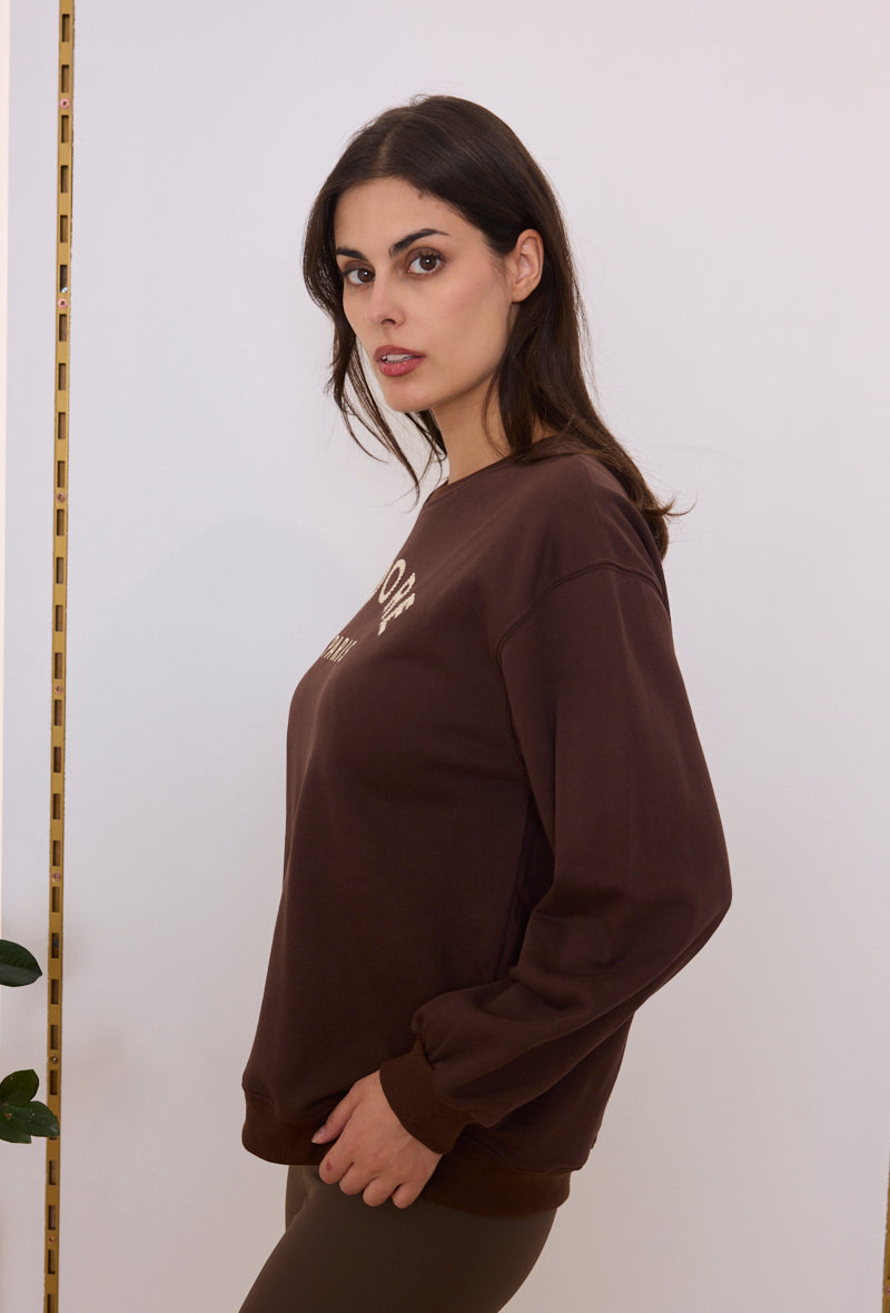 Sweat "J'ADORE PARIS" pour femme