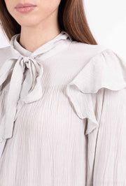 Chemise Femme Manches Longues Volantées
