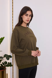 Sweat "J'ADORE PARIS" pour femme