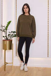 Sweat "J'ADORE PARIS" pour femme