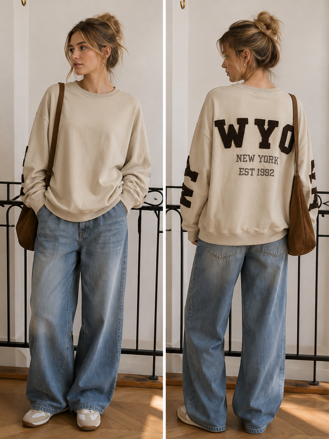 Sweat oversize style college