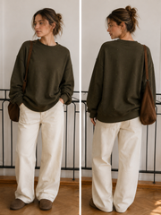 Pull à strass femme