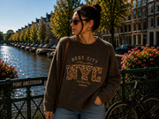 Pull maille brodé NYC