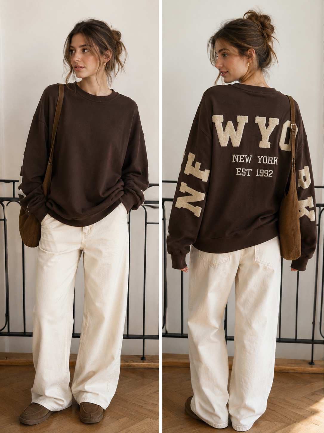 Sweat oversize style college