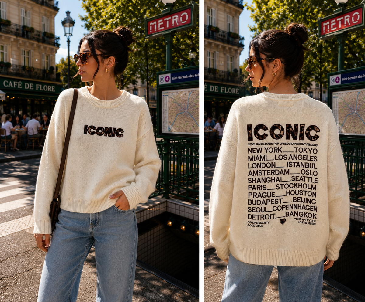 Pull ICONIC en maille