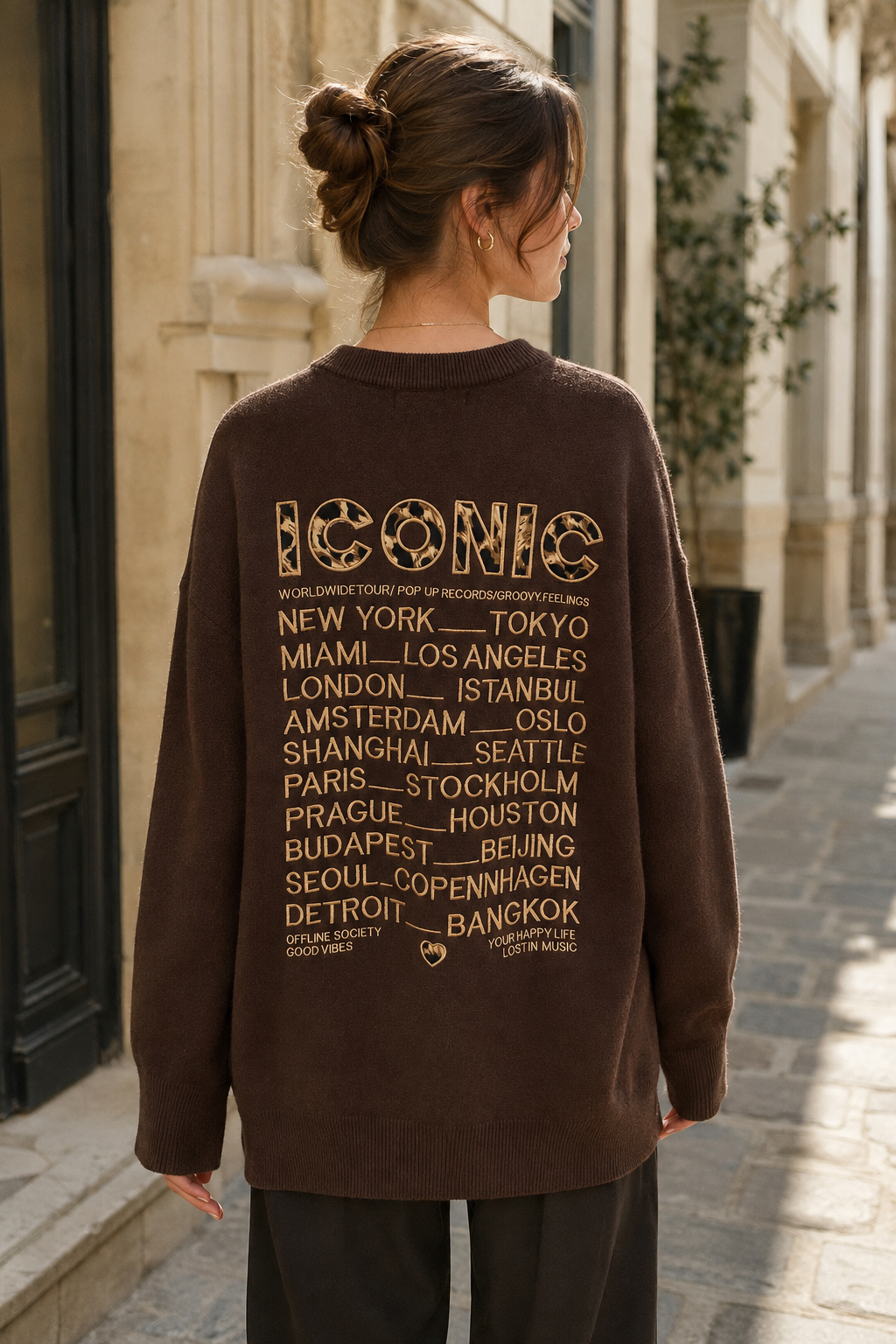 Pull ICONIC en maille