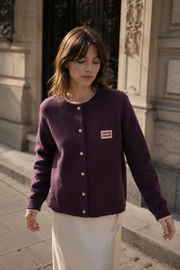 Gilet "Amor" détails contrastés