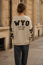 Sweat oversize style college