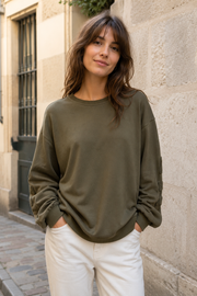 Sweat oversize style college