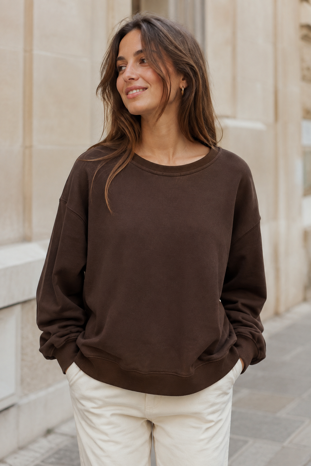 Sweat oversize style college