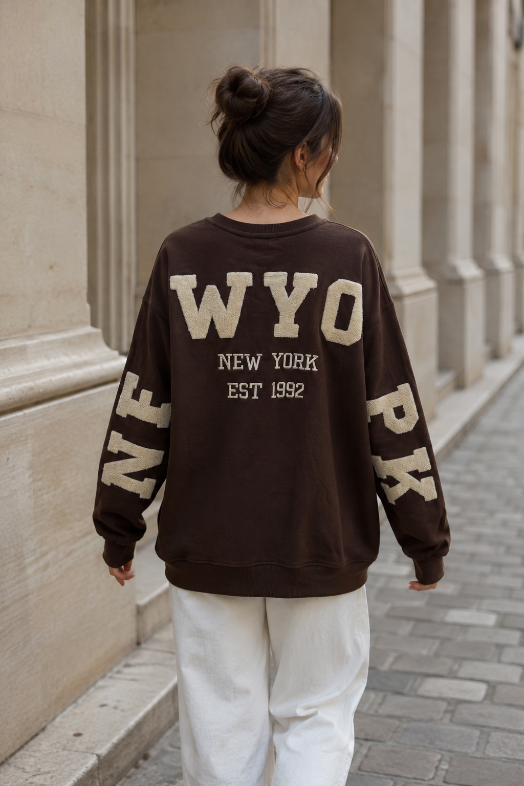 Sweat oversize style college
